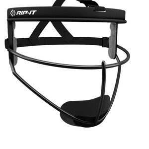 RIP-IT Original Defense Softball Fielder's Mask, Youth, Black